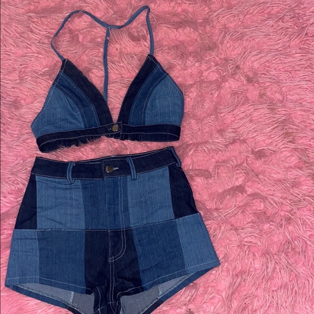 2 piece shorts set
